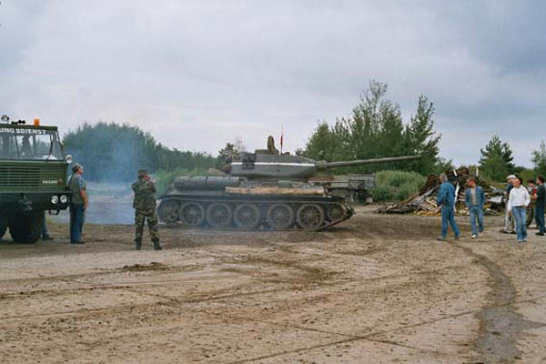 15 T34 im Einsatz